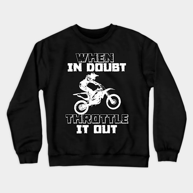 Throttle Crewneck Sweatshirt by Meetts